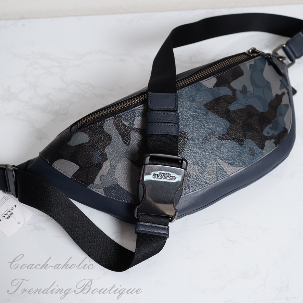 NWT Coach F76842 Warren Belt Bag Fanny Pack